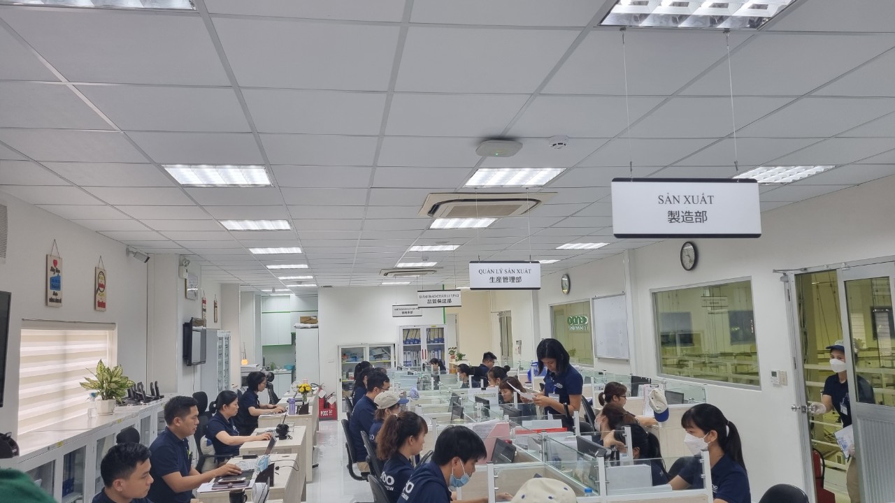 Cung cấp và lắp đặt văn phòng nhà máy Công ty TNHH ENDO Việt Nam