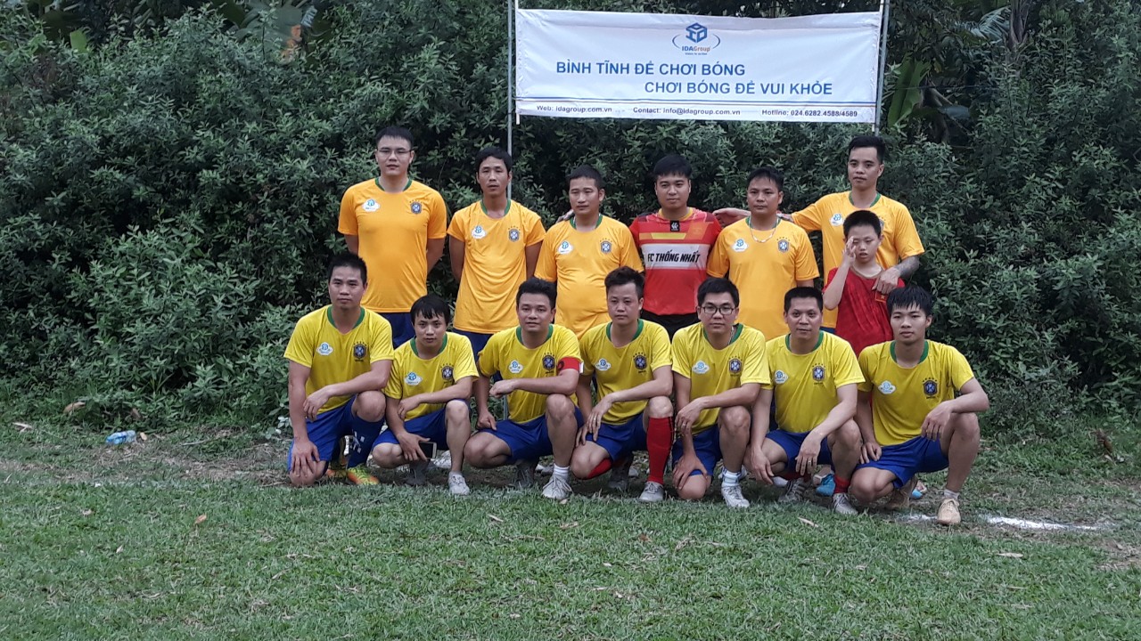 IDA tham dự giải bóng đá thôn Sáp Mai
